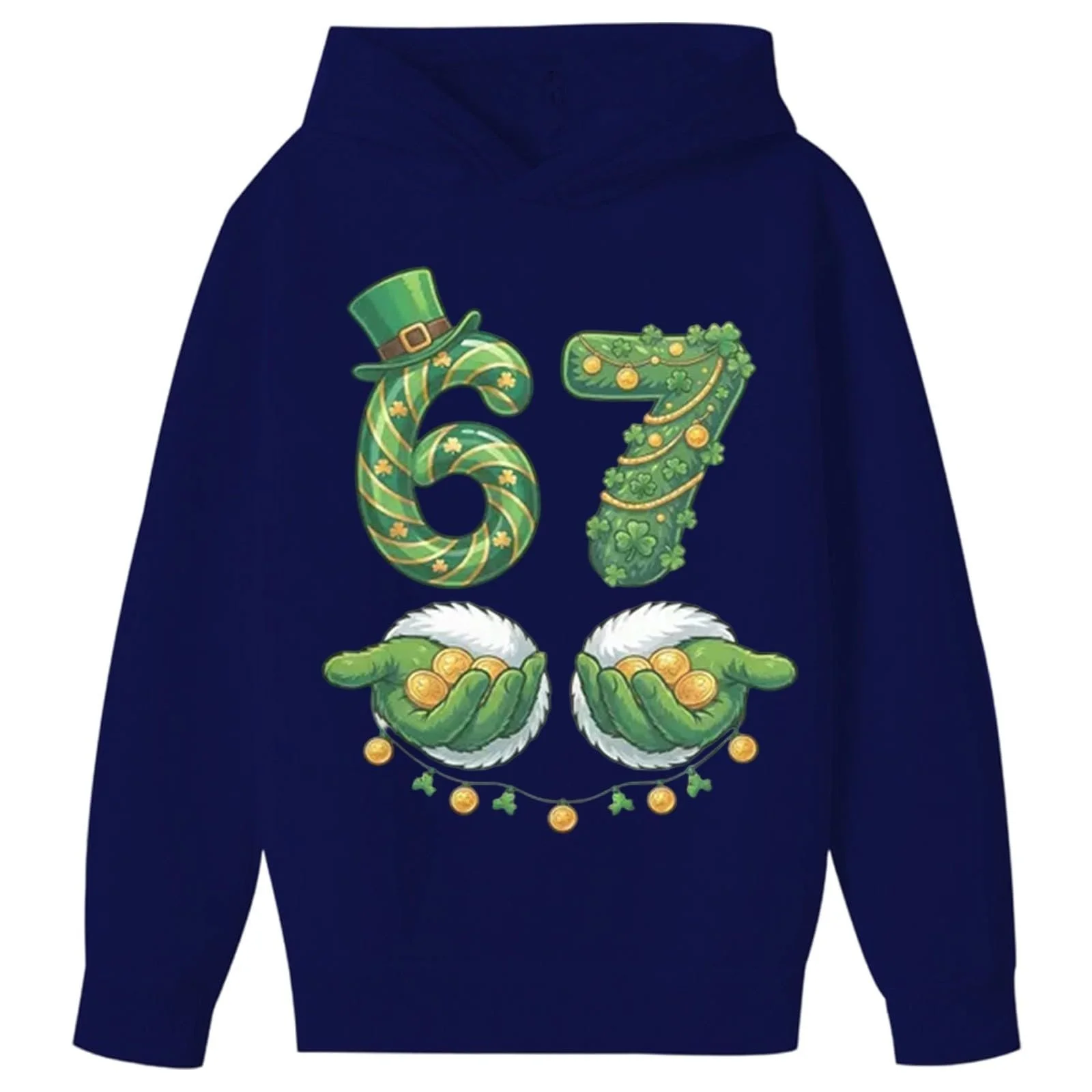 Худі з принтом 67, фото №2