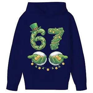 Худі з принтом 67 synthetic.ua - Фото 1