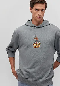 Купить Мужская толстовка MAVI LOONEY TUNES SWEATSHIRT Grey Melange - L - Фото 1 Мужская толстовка MAVI LOONEY TUNES SWEATSHIRT Grey Melange - L - Фото 1