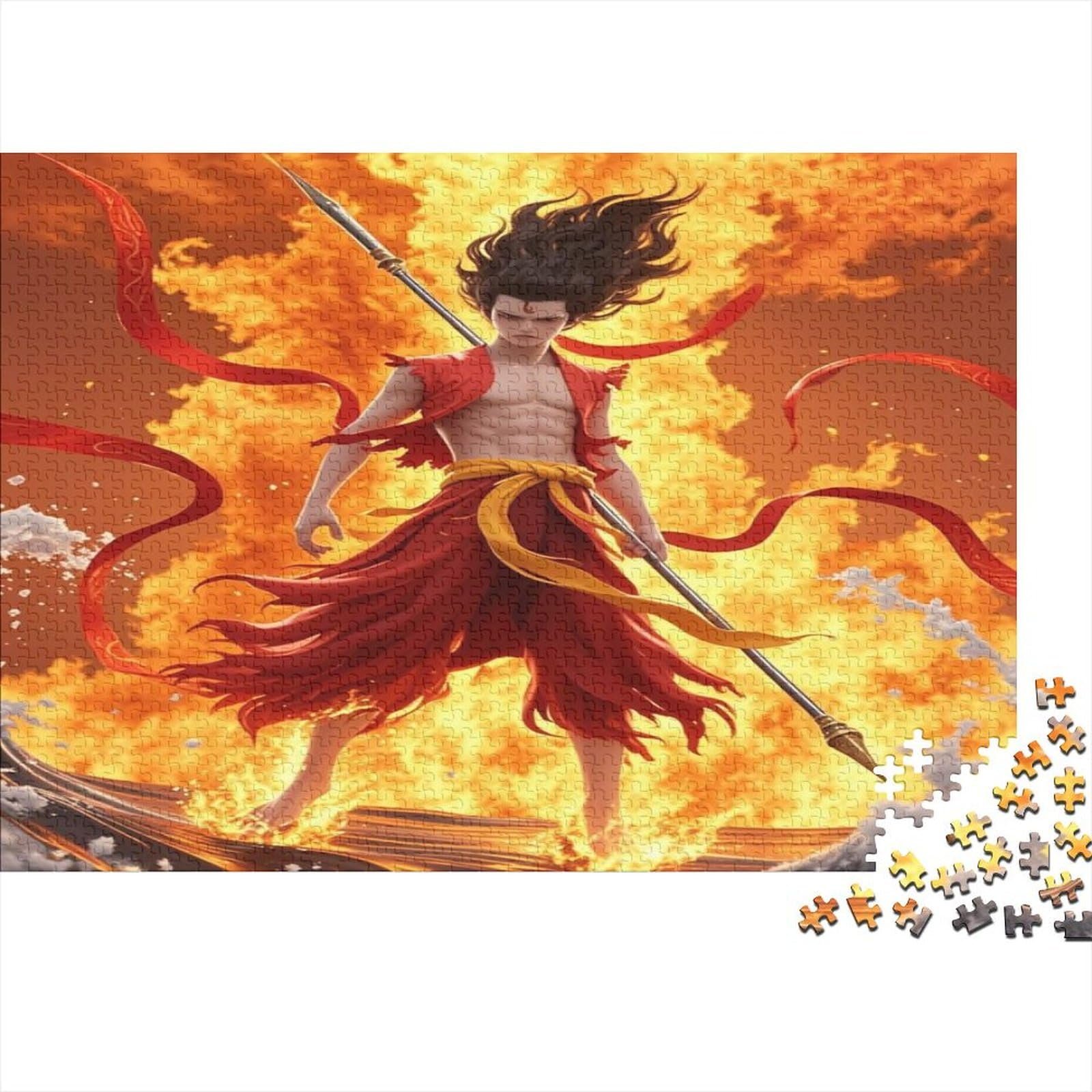 Пазлы Nezha Manga Style 1000 элементов 75 х 50 см, фото №1