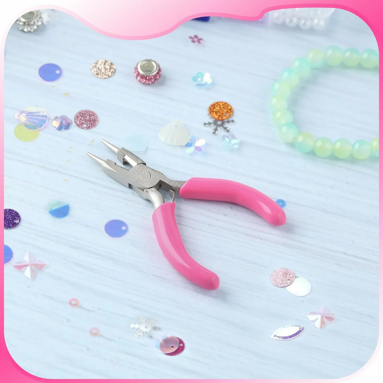 Круглогубцы LEONTOOL Mini 3 Дюйма для изготовления ювелирных изделий, фото №5 Круглогубцы LEONTOOL Mini 3 Дюйма для изготовления ювелирных изделий, фото №5