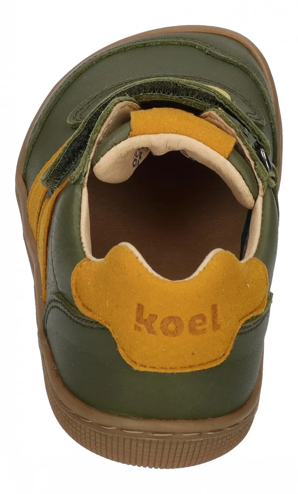 Кросівки KOEL Barefoot Dylan Шкіряні 121 Дитячі Зелені, фото №5