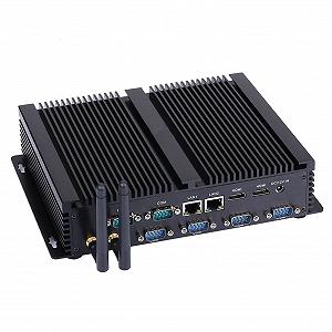 Промисловий ПК Fanless Mini Комп'ютер Intel Core i3 4005U - Фото 1