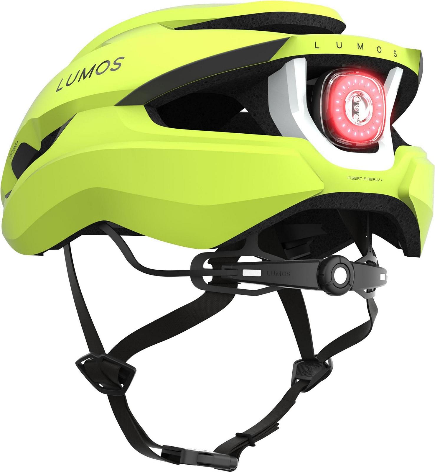 Шолом Lumos Ultra Fly, легкий, оптимізований для шосе, сумісний з Lumos Firefly, з вбудованим портом для сонцезахисних окулярів, з системою регулювання посадки, для дорослих, фото №4