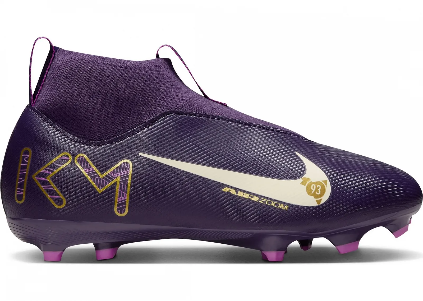 Футбольные Бутсы Nike Jr. Mercurial Superfly 10 Academy Kylian Mbapp	 MG High-Top для детей, фото №6