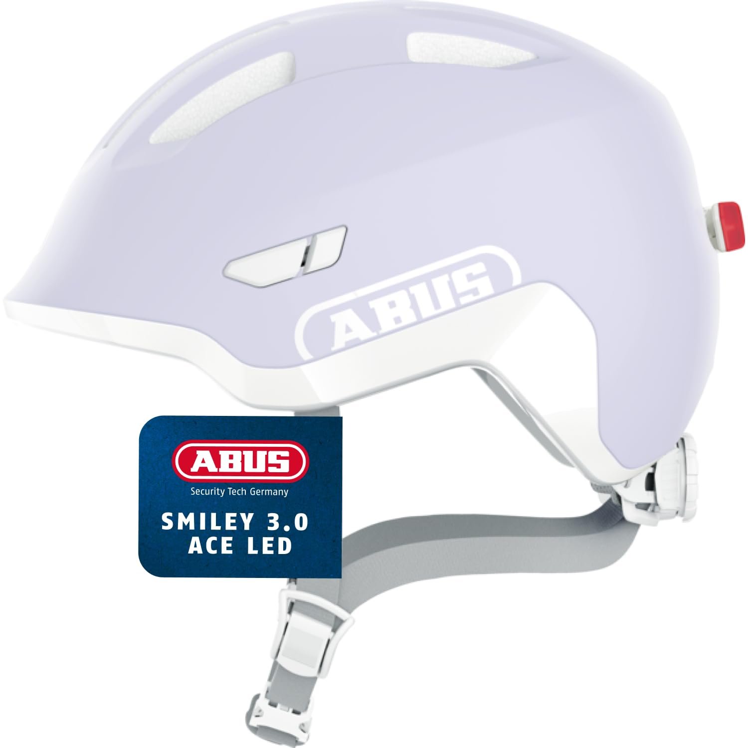 Шолом дитячий ABUS Smiley 3.0 ACE LED - велосипедний шолом з підсвічуванням, фото №1