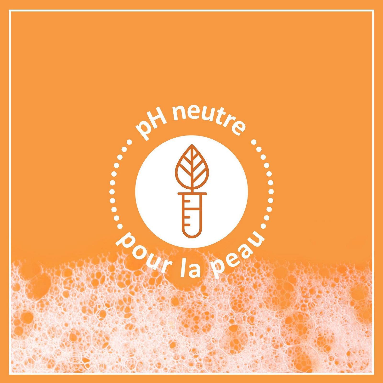 Крем-гель для душу та ванни Le Petit Marseillais Extra Soft Абрикос та лісовий горіх 650 мл, фото №4