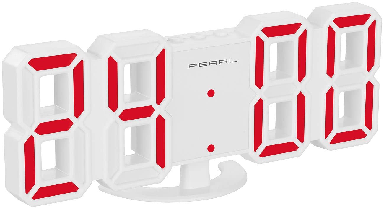 Годинник Настільний/Настінний Lunartec LED, USB, 7-сегментні цифри, 2 кольори, фото №7