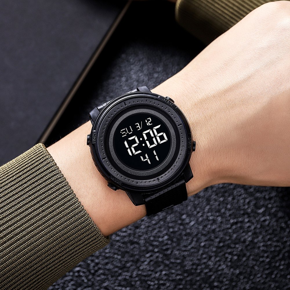 Годинник Skmei 2215BK Black, фото №3