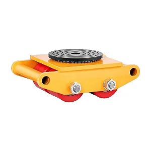 Роликовая передвижная платформа VEVOR Machinery Skate Dolly 6Т Желтый synthetic.ua - Фото 1