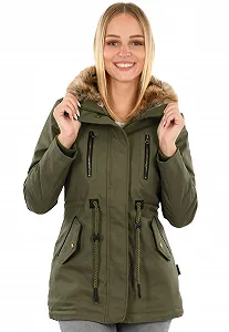 Парка Navahoo B648 Женская зимняя длинная с мехом Teddy - Фото 1