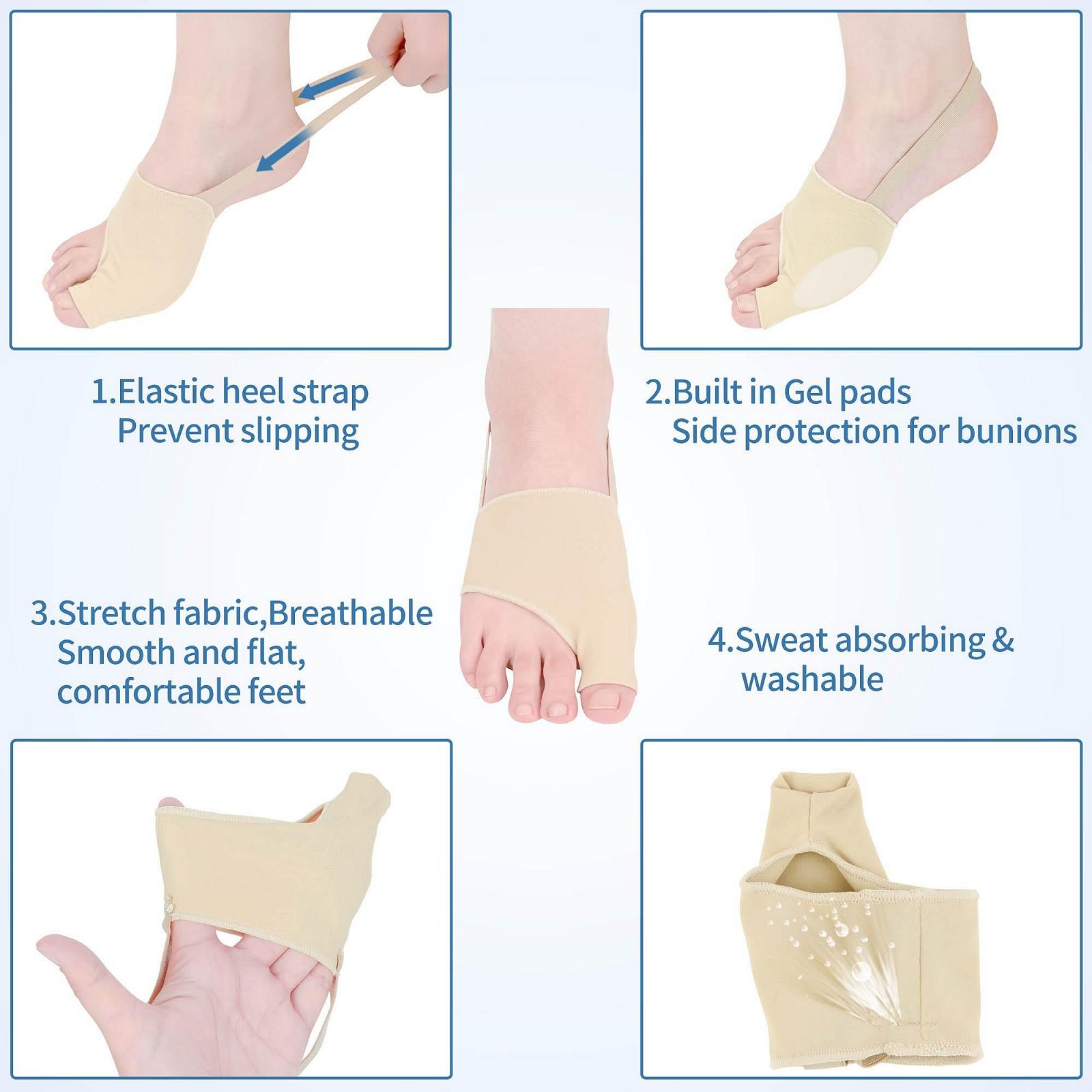 Шкарпетки Bunion DYKOOK S Маленький (2 пари), фото №2 Шкарпетки Bunion DYKOOK S Маленький (2 пари), фото №2