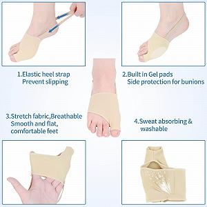 Шкарпетки Bunion DYKOOK S Маленький (2 пари) synthetic.ua - Фото 1