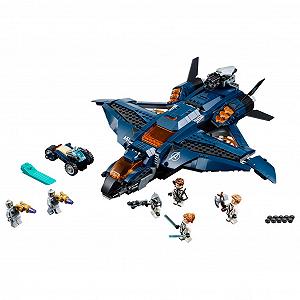 Конструктор LEGO Super Heroes Модернизированный квинджет Мстителей 838 эл 76126 synthetic.ua - Фото 1