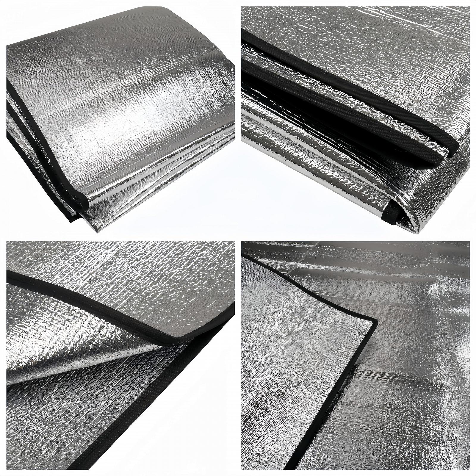 Килимок HJYDGJ 200 × 200 для кемпінгу алюмінієва фольга ультралегкий підлога складаний наметовий ізоляційний, фото №3 Килимок HJYDGJ 200 × 200 для кемпінгу алюмінієва фольга ультралегкий підлога складаний наметовий ізоляційний, фото №3