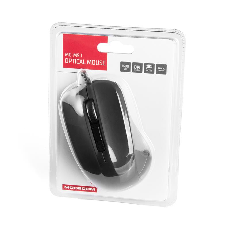 Компьютерная мышь Modecom MC-M9.1 M-MC-00M9.1-100 Black USB, фото №5