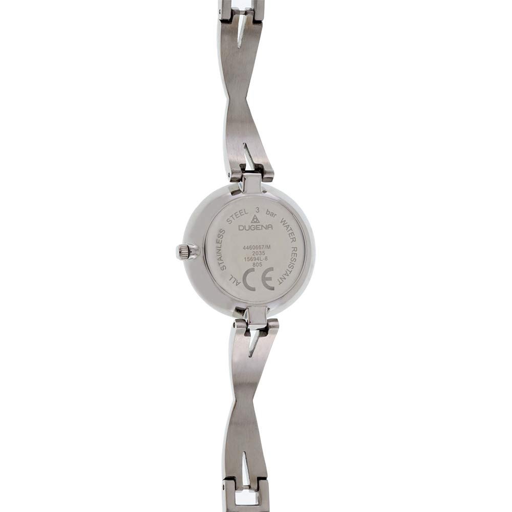 Женские Кварцевые Наручные Часы Dugena, Минеральное Стекло, Ювелирный Браслет из Нержавеющей Стали, фото №2 Женские Кварцевые Наручные Часы Dugena, Минеральное Стекло, Ювелирный Браслет из Нержавеющей Стали, фото №2