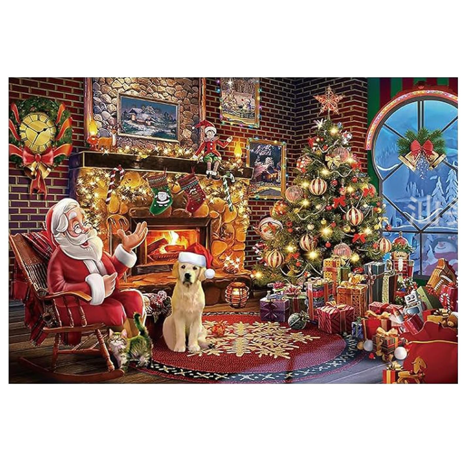 Пазл Christmas Santa Claus 1000 деталей 68 x 48 см, фото №1