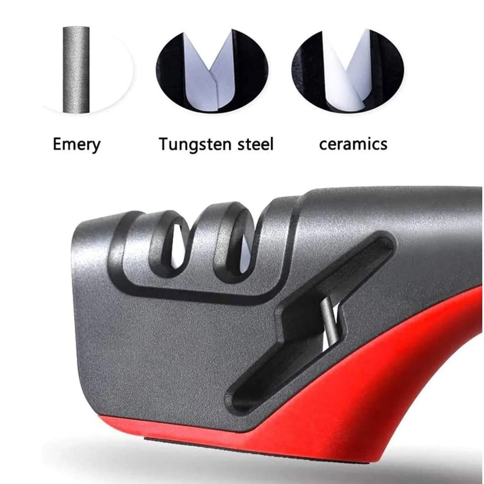 Точило для ножів esmen ручне 3-рівневе професійне, фото №3 Точило для ножів esmen ручне 3-рівневе професійне, фото №3