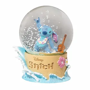 Снежный шар Disney Stitch Рождественский декоративный предмет 9 x 10 x 8 см - Фото 1