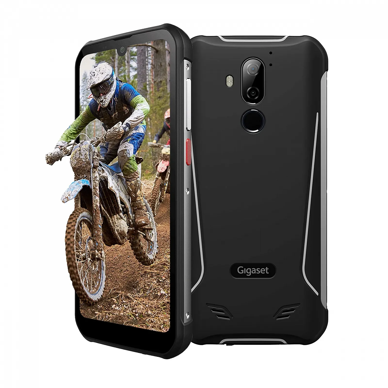 Смартфон Gigaset GX290 Plus Outdoor Waterproof IP68 Military Standard 810G Corning Gorilla Glass 3 6200 mAh 64GB + 4GB RAM Android 10 Black/Titanium Grey, фото №1