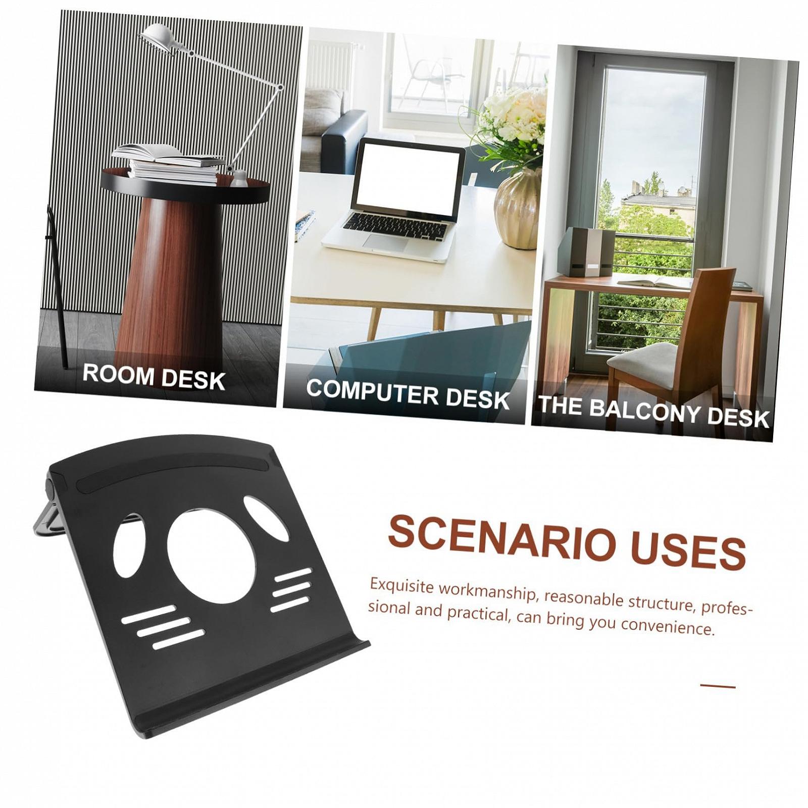 Регульована підставка для ноутбука з функцією охолодження Gatuida, тримач для ПК для столу, ергономічна, фото №6