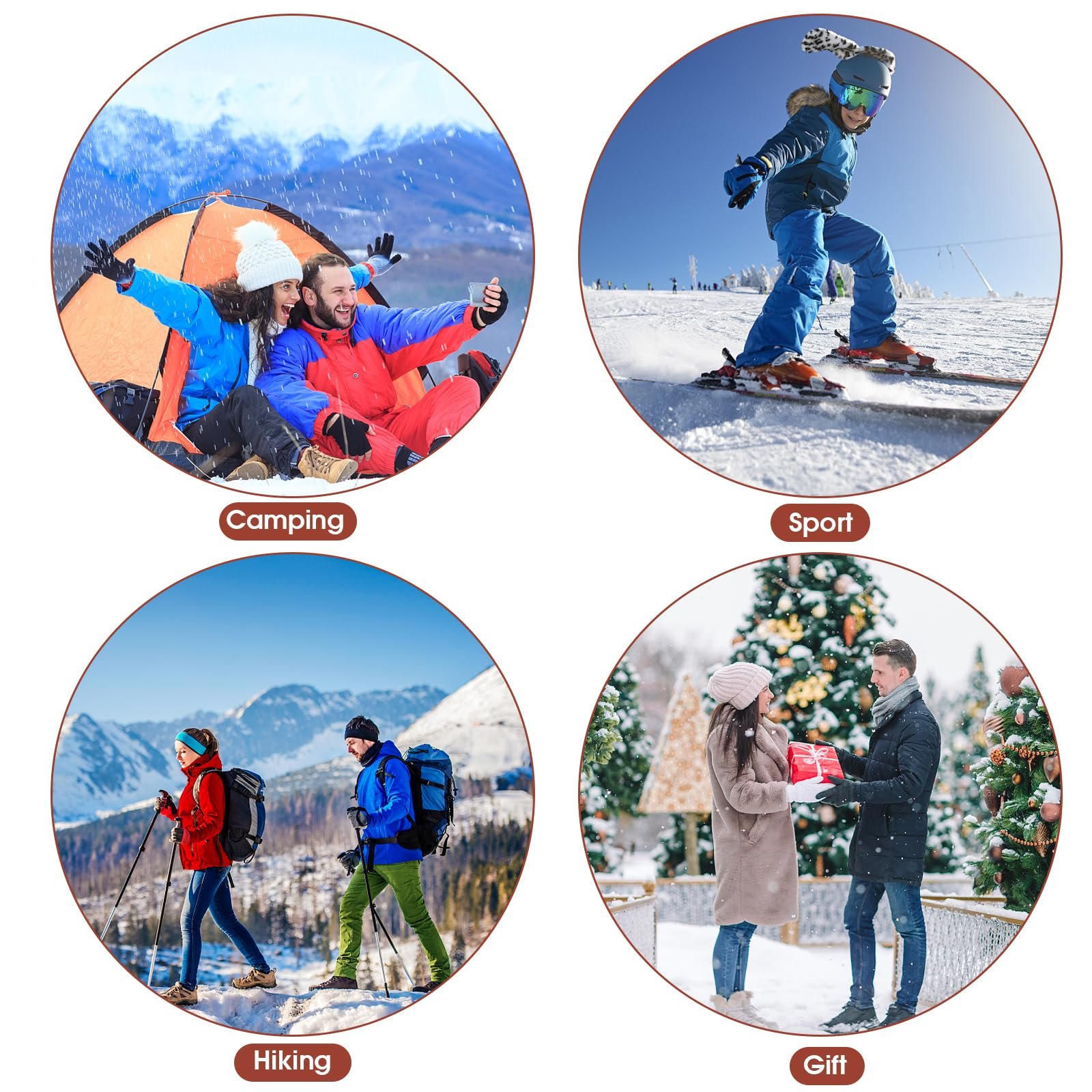 Носки Шерстяные 5 пар Теплые Женские Носки Разноцветные Толстые Термоноски Зимние Вязаные Носки для Женщин, фото №6