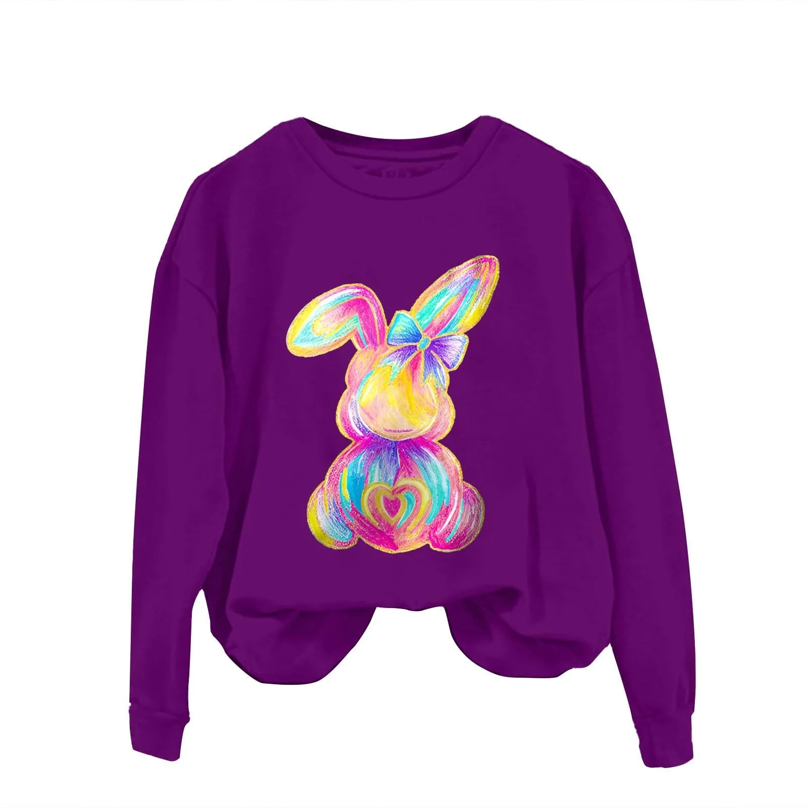 Женский свитшот HUIFUAO Пасхальный, Забавный Пасхальный Зайчик, Большого Размера, Джемпер с Длинными Рукавами, Пасхальные Футболки с Яйцами, фото №2 Женский свитшот HUIFUAO Пасхальный, Забавный Пасхальный Зайчик, Большого Размера, Джемпер с Длинными Рукавами, Пасхальные Футболки с Яйцами, фото №2