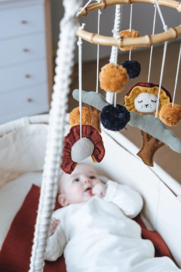 Мобиль kikadu Lion с деревянным кольцом, фото №3 Мобиль kikadu Lion с деревянным кольцом, фото №3