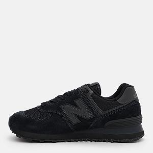 Кросівки New Balance 574 Classic GL 40 EU / 25 см / Чорні synthetic.ua - Фото 1
