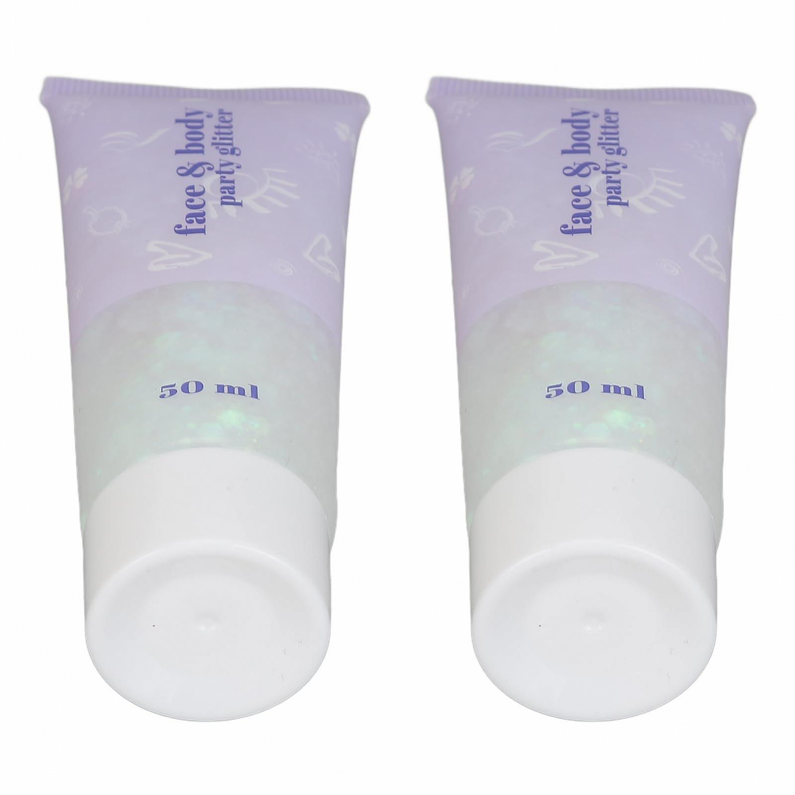 Гель-блискітки для тіла 50 мл Білі (06 White) 2 шт., фото №4 Гель-блискітки для тіла 50 мл Білі (06 White) 2 шт., фото №4