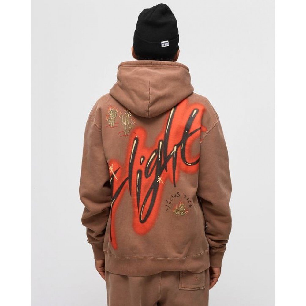 Худі Nike Air Jordan Travis Scott Hoodie Archaeo Brown M, фото №2