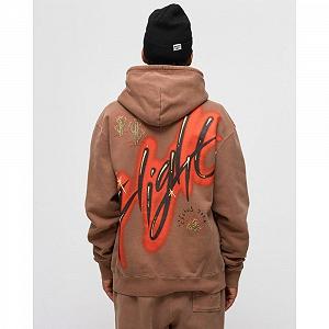 Худі Nike Air Jordan Travis Scott Hoodie Archaeo Brown M synthetic.ua - Фото 1