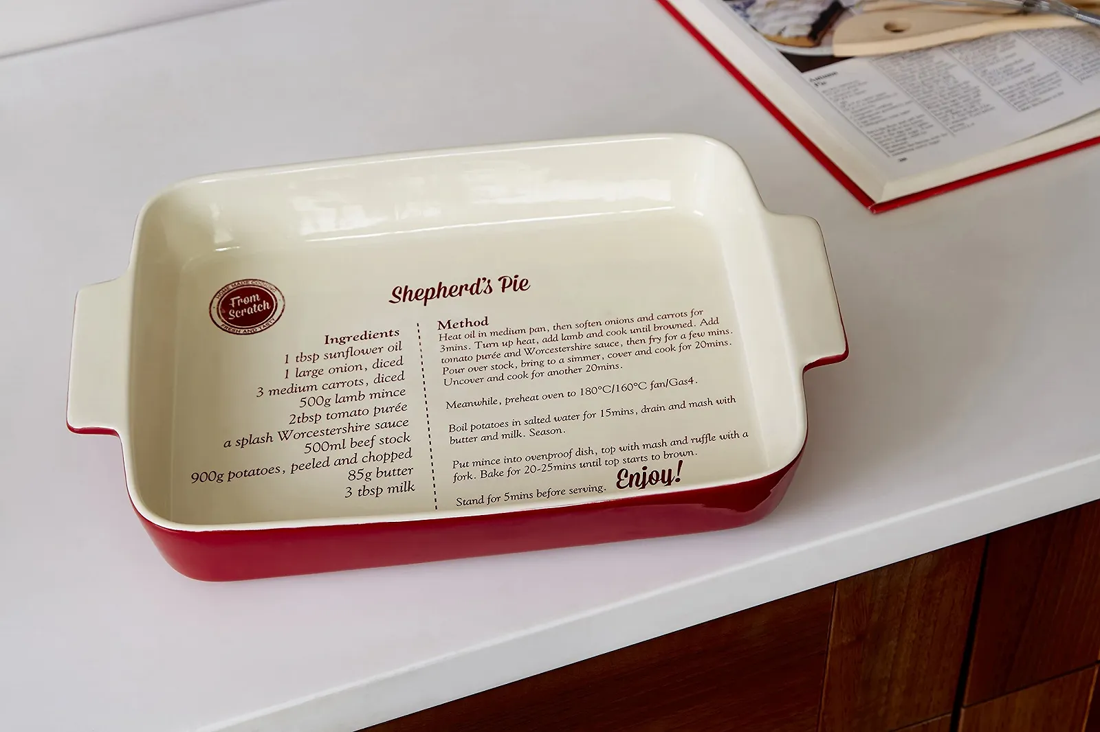 Набор форм для запекания Premier Housewares Pretty Things Pie 1,35 л, с воронкой, керамика, фото №2