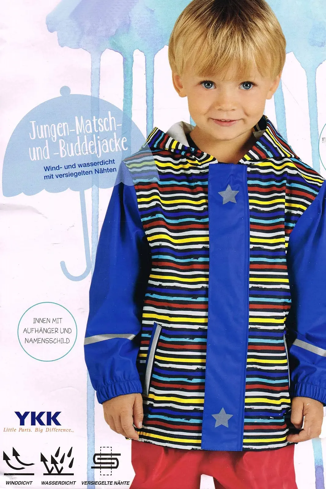 Куртка Для хлопчиків, вітро- та водонепроникна, фото №4