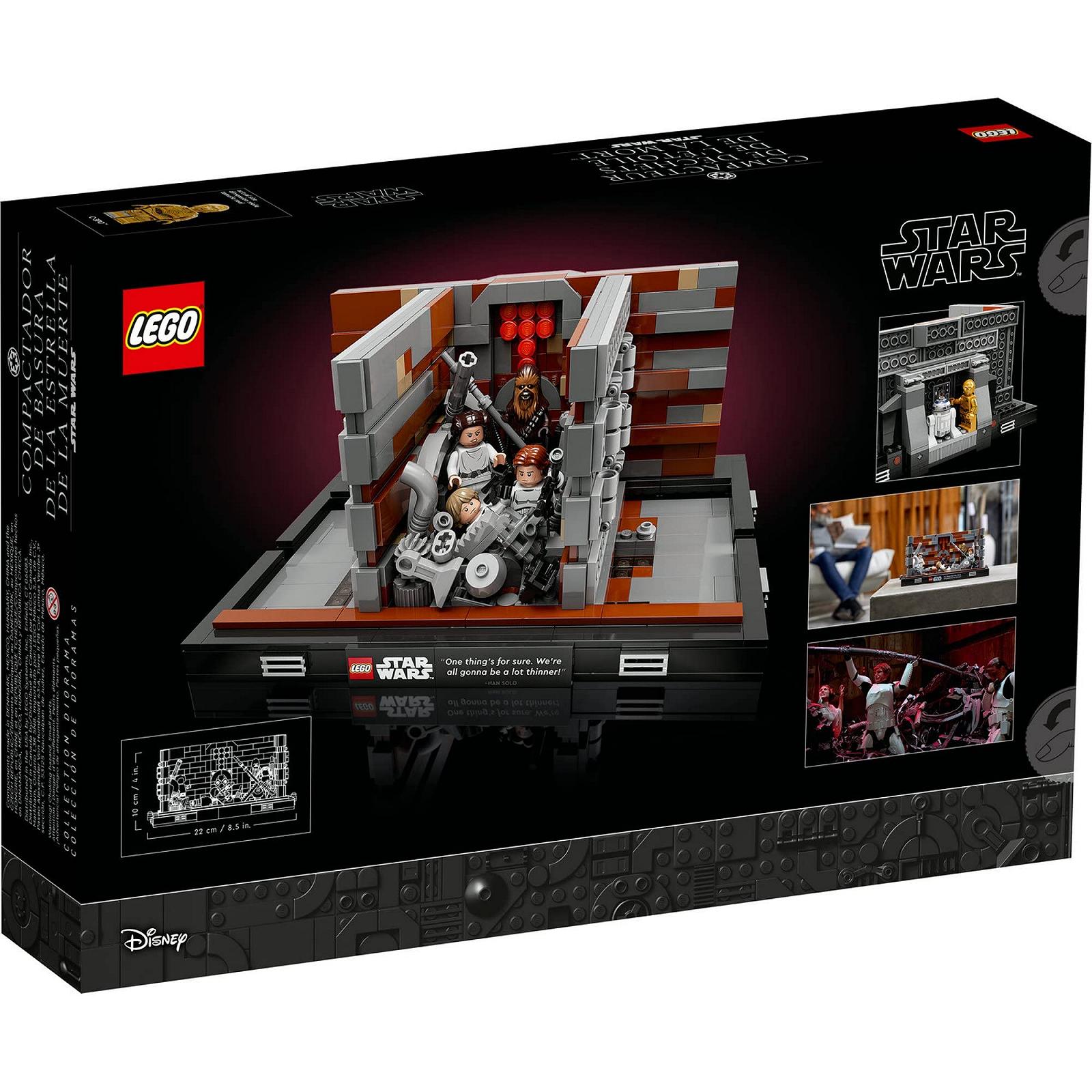 Конструктор LEGO Star Wars Death Star Trash Compactor Diorama 75339 802 деталей, фото №3