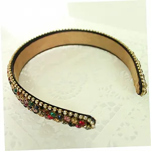 Обруч для волос Frcolor Женский Обруч для волос с кристаллами synthetic.ua - Фото 1