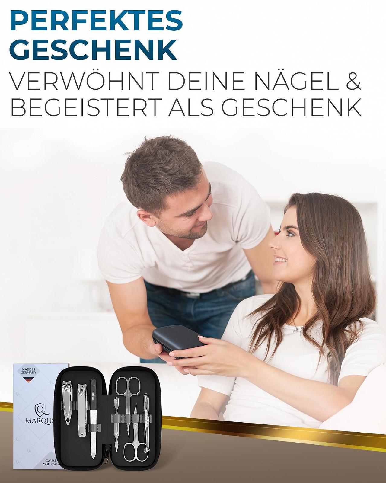 Манікюрний набір Solingen marQus, 7 предметів, полірована нікельована сталь, фото №6 Манікюрний набір Solingen marQus, 7 предметів, полірована нікельована сталь, фото №6