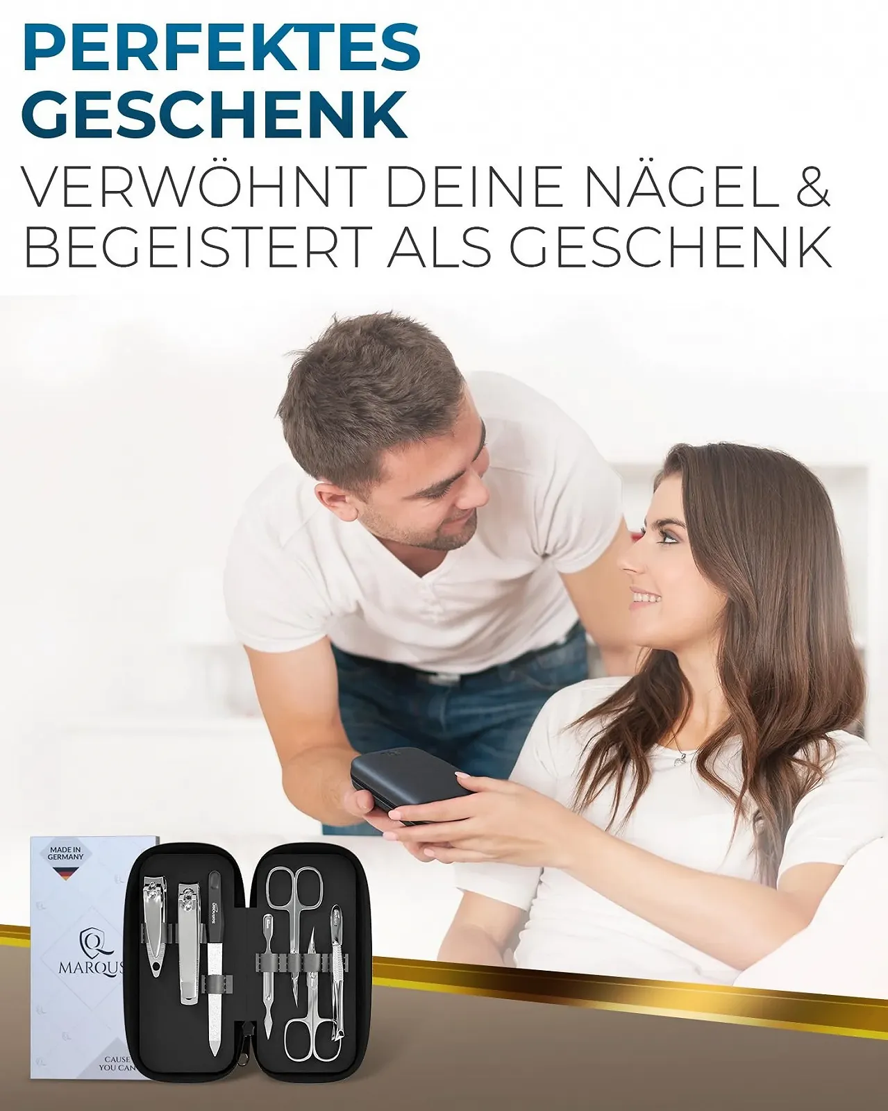 Манікюрний набір Solingen marQus, 7 предметів, полірована нікельована сталь, фото №6