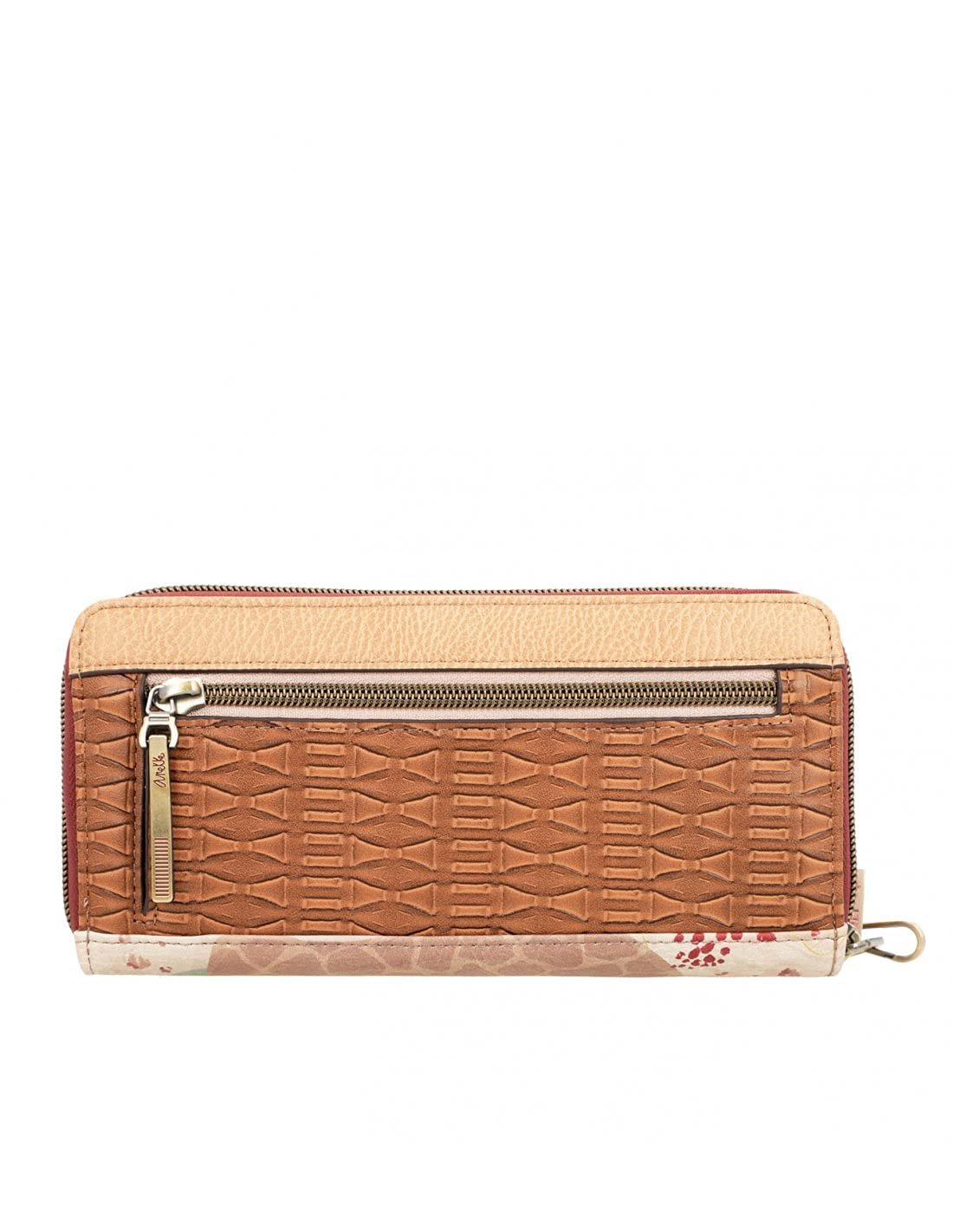 Кошелек Anekke Kenya Large Double Zip, коричневый, Modern, фото №2