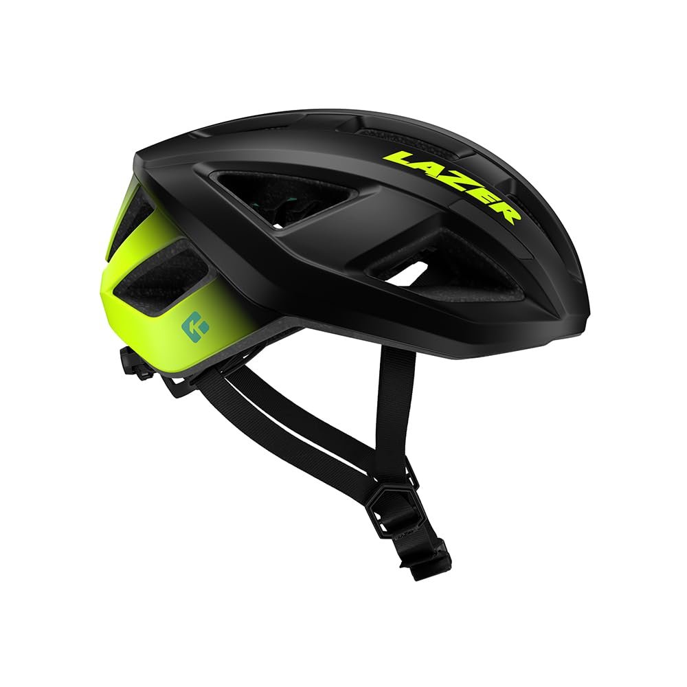 Шлем Lazer Tonic KC S Flash Yellow Matte Black, фото №1