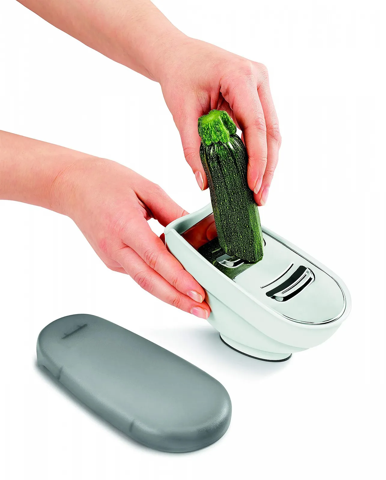 Терка Metaltex 199709080 з контейнером, пластик, нержавіюча сталь, звичайна, фото №10