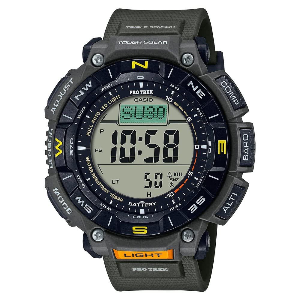 Годинник Casio Pro-trek Зелений, фото №1