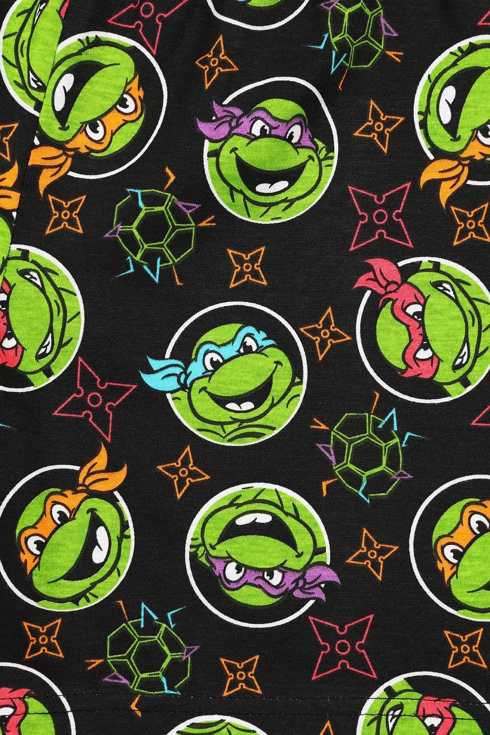 Комплект короткої піжами Teenage Mutant Ninja Turtles для хлопчиків та дівчаток, фото №5