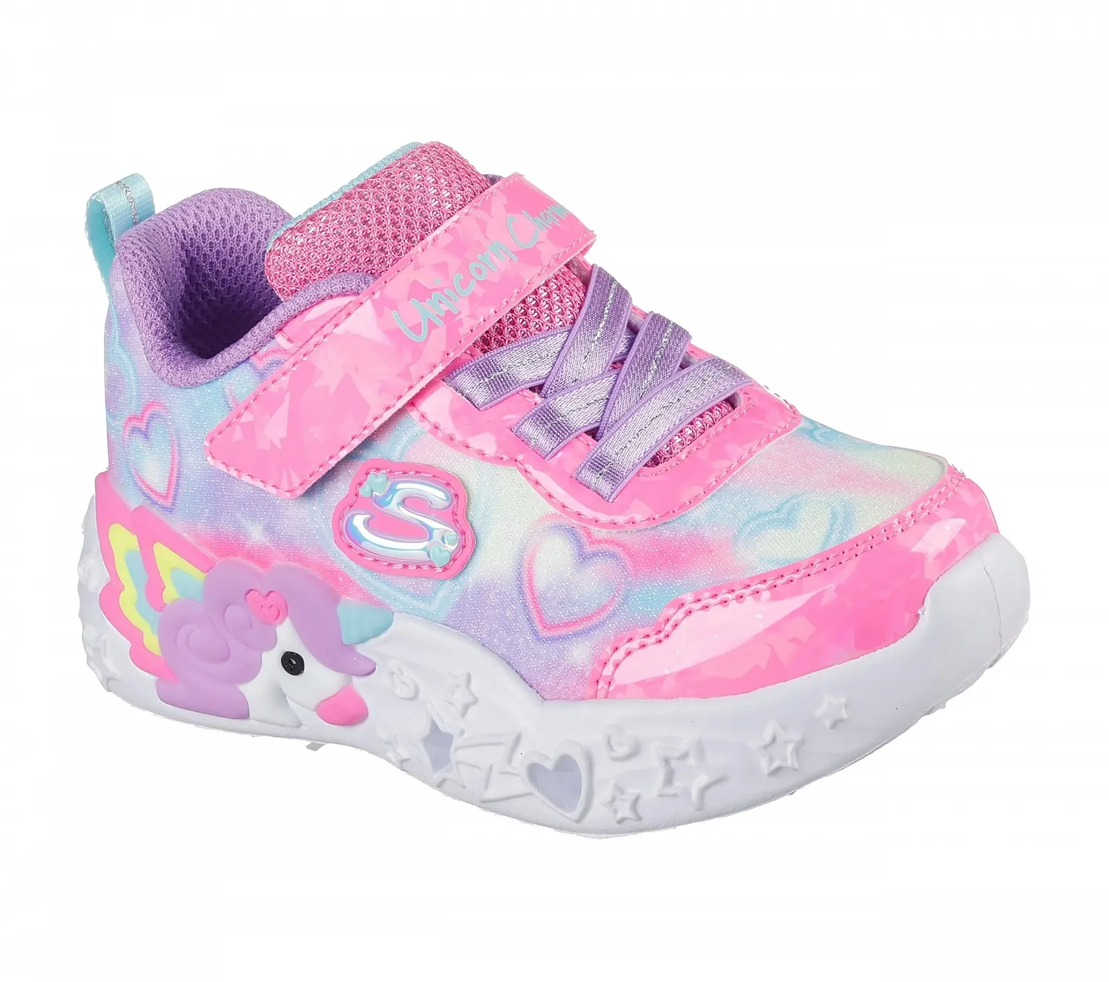 Кроссовки Skechers Unicorn Charmer Lil Heart Sparkles, фото №4