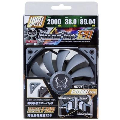Кулер для корпуса SCYTHE Kaze Flex 120 (SU1225FD12H-RP), фото №6