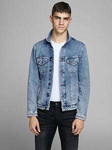 Куртка джинсовая Jack&Jones JJIALVIN JJJACKET SA 002 NOOS Голубой XXL synthetic.ua - Фото 1