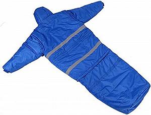 Спальный мешок Mumienschlafsack гуманоидный для взрослых с рукавами и ногами ультралегкий теплый переносной synthetic.ua - Фото 1