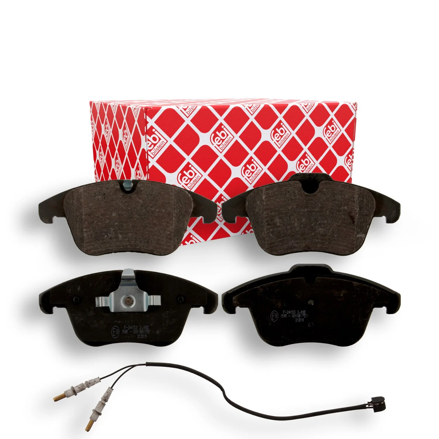 Комплект тормозных колодок, дисковый тормоз FEBI BILSTEIN 16889 для CITROËN PEUGEOT, фото №1
