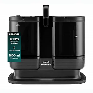 Пароочисник Hisense HSSC007A 1500 W 1.8 L 2-в-1 4 режими - Фото 1